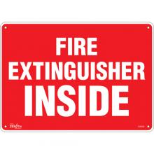 Zenith Safety Products SGM099 - "Fire Extinguisher Inside" Sign