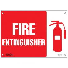 Zenith Safety Products SGM113 - "Fire Extinguisher" Sign