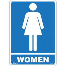 Zenith Safety Products SGM170 - "Women" Sign