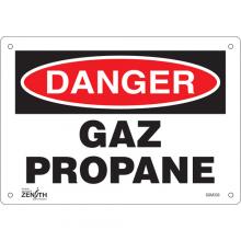Zenith Safety Products SGM330 - "Gaz Propane" Sign