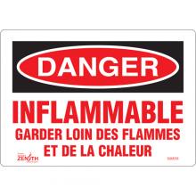 Zenith Safety Products SGM335 - "Garder Loin Des Flammes" Sign