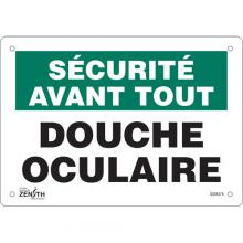 Zenith Safety Products SGM476 - "Douche Oculaire" Sign