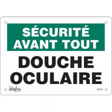 Zenith Safety Products SGM477 - "Douche Oculaire" Sign