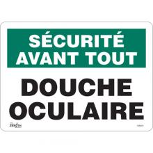 Zenith Safety Products SGM478 - "Douche Oculaire" Sign