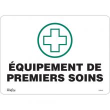 Zenith Safety Products SGM484 - "Premiers Soins" Sign