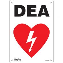 Zenith Safety Products SGM500 - "DEA" Sign