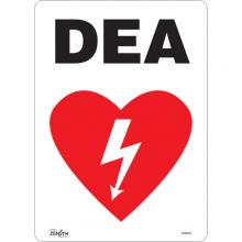 Zenith Safety Products SGM502 - "DEA" Sign