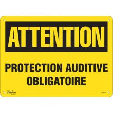 Zenith Safety Products SGM534 - "Protection Auditive Obligatoire" Sign