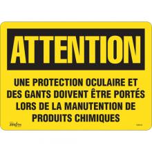 Zenith Safety Products SGM544 - "Protection Oculaire" Sign