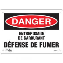 Zenith Safety Products SGM572 - "Défense De Fumer" Sign