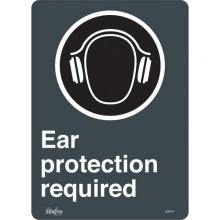 Zenith Safety Products SGM673 - "Ear Protection Required" Sign