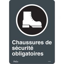 Zenith Safety Products SGM688 - "Chaussures De Sécurité Obligatoires" Sign