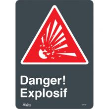 Zenith Safety Products SGM739 - "Explosif" Sign
