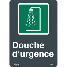 Zenith Safety Products SGM759 - "Douche D'Urgence" Sign