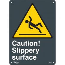 Zenith Safety Products SGM785 - "Slippery Surface" Sign