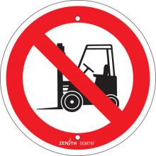 Zenith Safety Products SGM797 - No Forklifts CSA Safety Sign