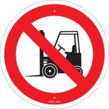 Zenith Safety Products SGM800 - No Forklifts CSA Safety Sign