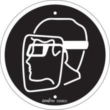 Zenith Safety Products SGM833 - Face Protection Required CSA Safety Sign