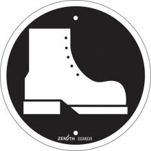 Zenith Safety Products SGM839 - Foot Protection Required CSA Safety Sign