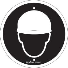 Zenith Safety Products SGM857 - Hardhat Protection Required CSA Safety Sign