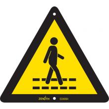 Zenith Safety Products SGN064 - Pedestrian Safety Lane CSA Safety Sign