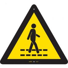 Zenith Safety Products SGN067 - Pedestrian Safety Lane CSA Safety Sign
