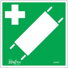 Zenith Safety Products SGN087 - First Aid Stretcher CSA Safety Sign
