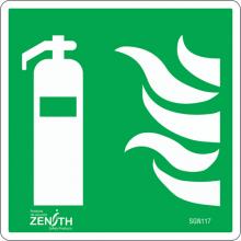 Zenith Safety Products SGN117 - Fire Extinguisher CSA Safety Sign