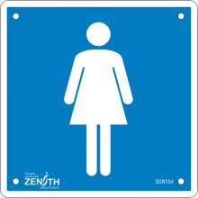 Zenith Safety Products SGN154 - Women CSA Safety Sign