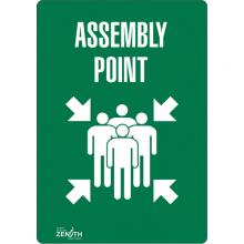 Zenith Safety Products SGP174 - "Assembly Point" Sign