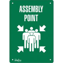 Zenith Safety Products SGP188 - "Assembly Point" Sign