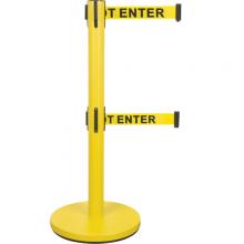 Zenith Safety Products SHA668 - Dual Belt Crowd Control Barrier