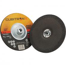 3M NU215 - Depressed Center Grinding Wheels Type 27 with Quick Change Attachment - Cubitron™ II