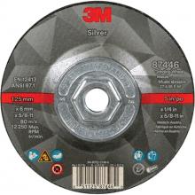3M TCT858 - Quick Change Silver Depressed Centre Grinding Wheel 87446