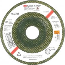 3M UAE291 - Green Corps™ Depressed Center Wheel