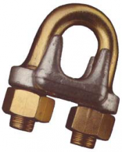 Vanguard Steel 2907 0008 - ‘Golden U-Bolt’ ® Forged Wire Rope Clips