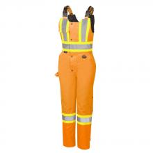 Pioneer V1120651-2XL - Hi-Vis Waterproof Quilted Safety Overalls
