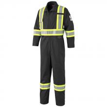 Pioneer V2540470-36 - Black FR-Tech® 88/12 FR/ARC Rated 7oz Coverall - 36