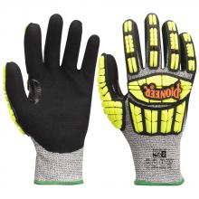 Pioneer V5012140-2XL - Cut and Impact-Resistant Gloves (Pair) with TPR - Level A5 - 2XL