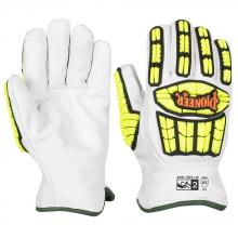 Pioneer V5012340-2XL - Cut and Impact-Resistant Goatskin Driver's-style Gloves (Pair) with TPR - Level A5 - 2XL