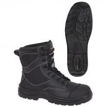 Pioneer V4610870-10 - Black Composite Toe/Plate Metal-Free Leather Safety Work Boot - 10
