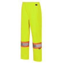 Pioneer V1081660-2XL - Women's Hi-Viz Yellow Waterproof 300D Polyester/PU Pants - 2XL