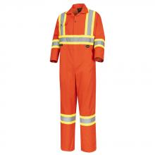 Pioneer V202051T-40 - Orange Polyester/Cotton 7 oz Coverall - Tall - 40