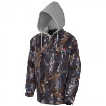 Pioneer V3080490-2XL - Quilted Polar Fleece Hooded Shirt – Camouflage – 2XL
