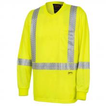 Pioneer V1052261-2XL - Hi-Viz Yellow 50+ UV Protection, CoolPass® Ultra-Cool, Ultra-Breathable Long-Sleeved Shirt