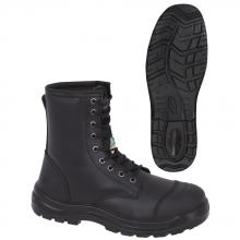 Pioneer V4610370-10 - Black Leather 8" Work Boot - 10