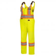 Pioneer V1071460-2XL - Women's Hi-Viz Traffic Safety Overalls - Hi-Viz Yellow/Green - 2XL