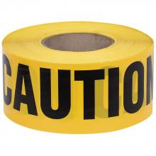 Pioneer V6310240-O/S - Yellow Caution Tape - 1000' x 3" x 0.04 mm