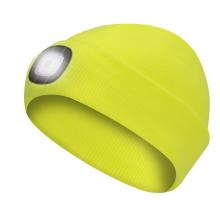 Pioneer V4020960-O/S - Knit Toque w/ LED Headlight - Hi-Viz Yellow