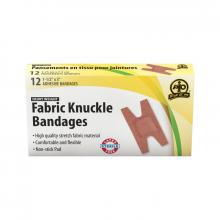 Wasip F1510812 - Fabric Knuckle Bandage, 7.5 x 3.75cm, 12/Box